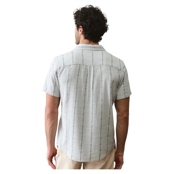 Classic Embroidered Stretch Selvage Shirt - Rooster 