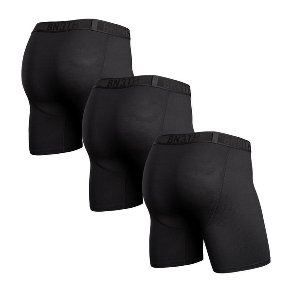 Classic Icon Boxer Brf 3Pk Sd – Color: BLACK 3 PACK