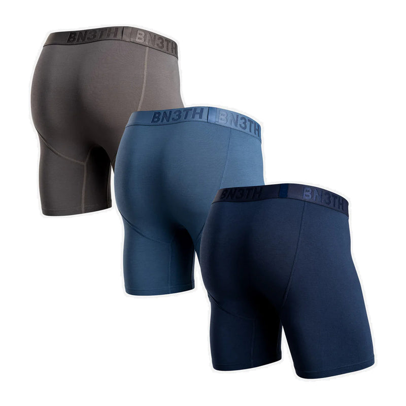 Classic Icon Boxer Brf 3Pk Sd – Color: NAVY/FOG/GARGOYLE 3 PACK