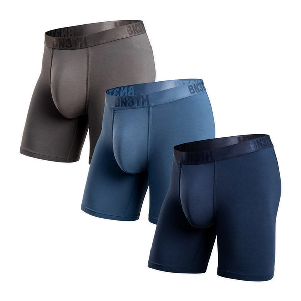 Classic Icon Boxer Brf 3Pk Sd – Color: NAVY/FOG/GARGOYLE 3 PACK