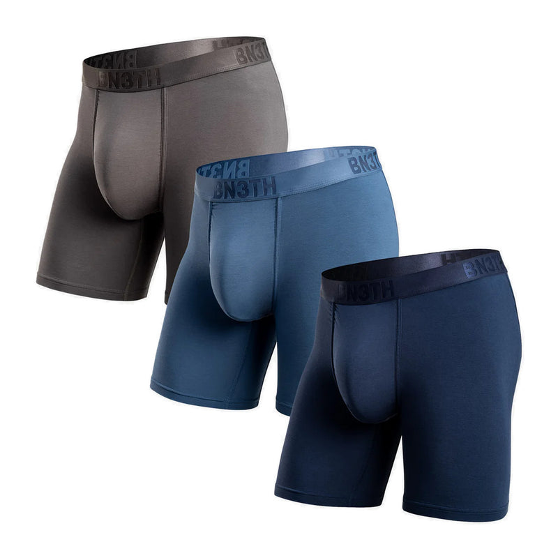 Classic Icon Boxer Brf 3Pk Sd – Color: NAVY/FOG/GARGOYLE 3 PACK