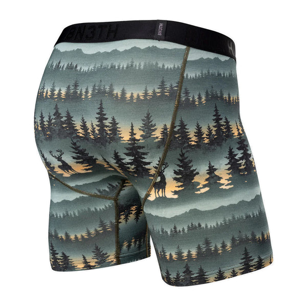 Classic Icon Boxer Brief Pt – Color: FOREST STAG-DEEPEST SPRUCE