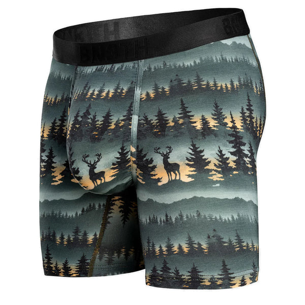 Classic Icon Boxer Brief Pt – Color: FOREST STAG-DEEPEST SPRUCE