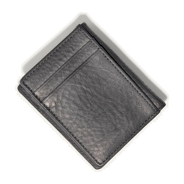 Classic Money Clip Front Pocket – Black