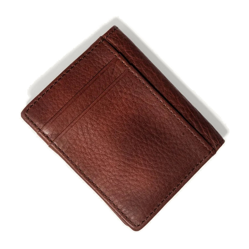 Classic Money Clip Front Pocket – Cognac
