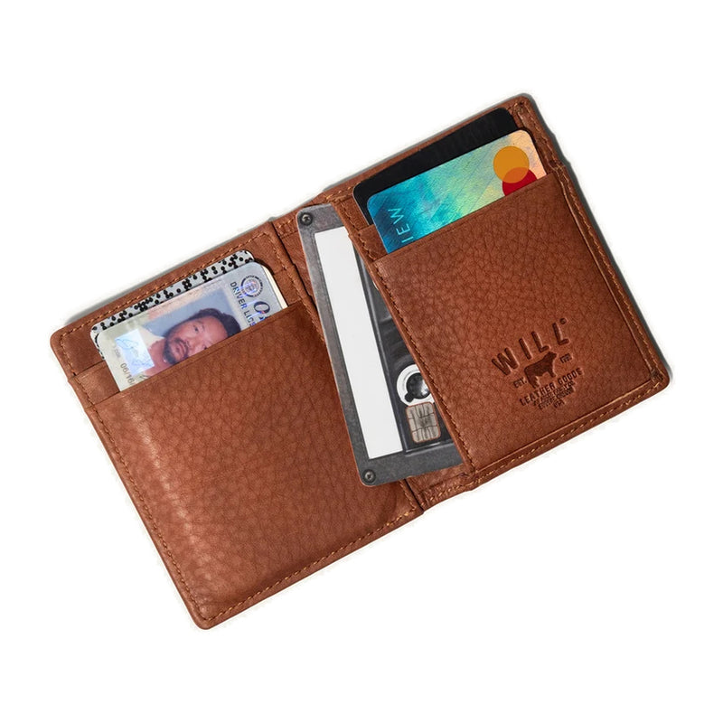 Classic Money Clip Front Pocket – Tan