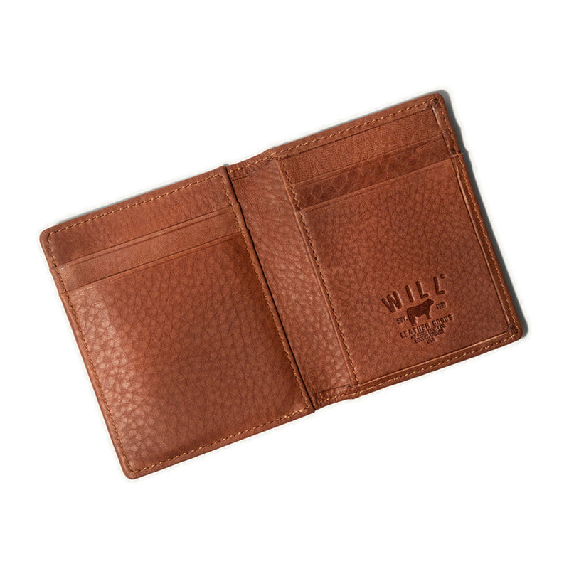 Classic Money Clip Front Pocket – Tan