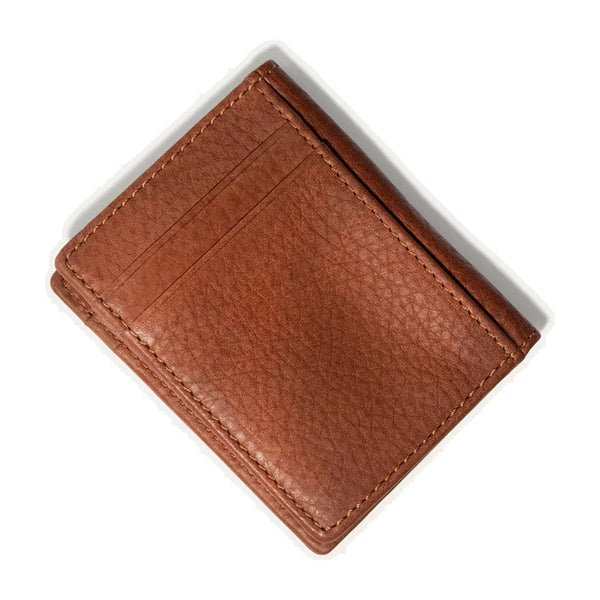Classic Money Clip Front Pocket – Tan