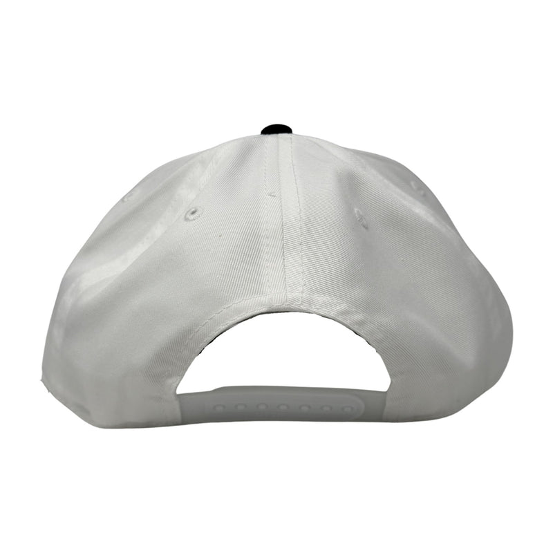 Cold Beer and Blue Jeans Rooster Bus Hat – White/Navy
