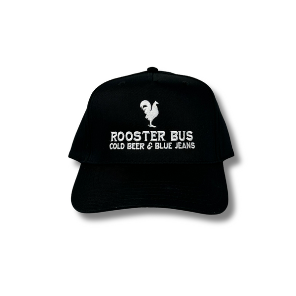 Cold Beer Blue Jeans Hat - Rooster 
