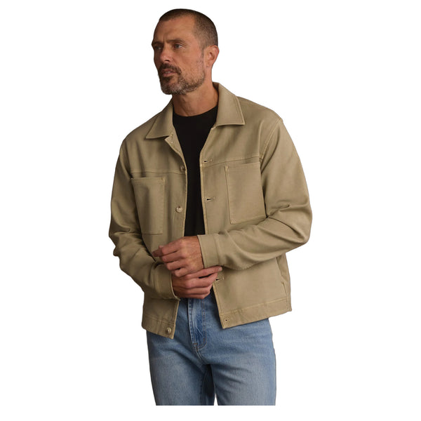 Comfort Terry All Day Jacket – Color: Sand Dune