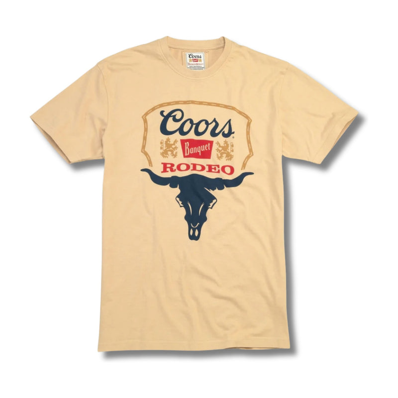 Coors Banquet Rodeo Brass Tacks 2 Shirt – Sand