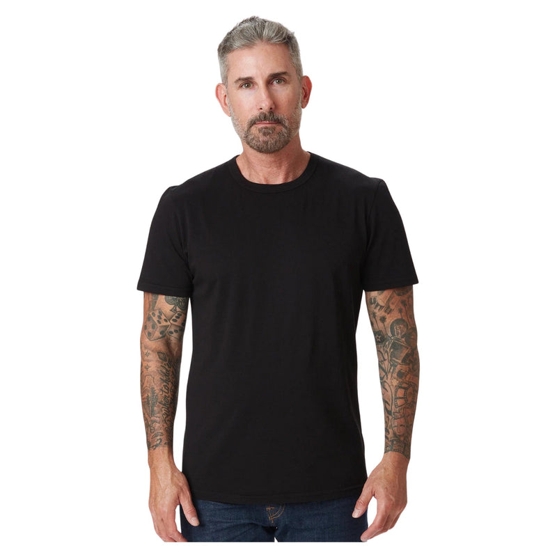 Super Soft "Supima" Tee - Black - Rooster 