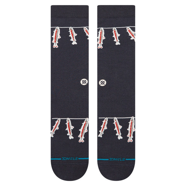 Cotton Crew Medium Cushion Socks - Rooster 