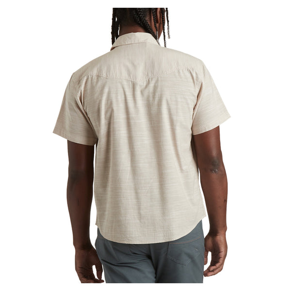 Crosscut Deluxe Shortsleeve – Rising Suns: Chardonnay Slub