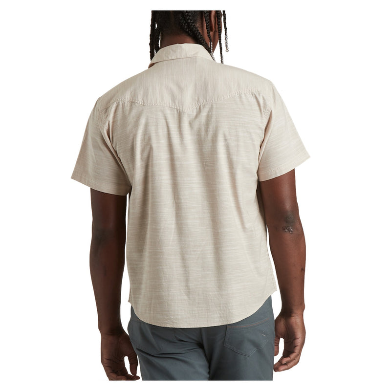 Crosscut Deluxe Shortsleeve – Rising Suns: Chardonnay Slub