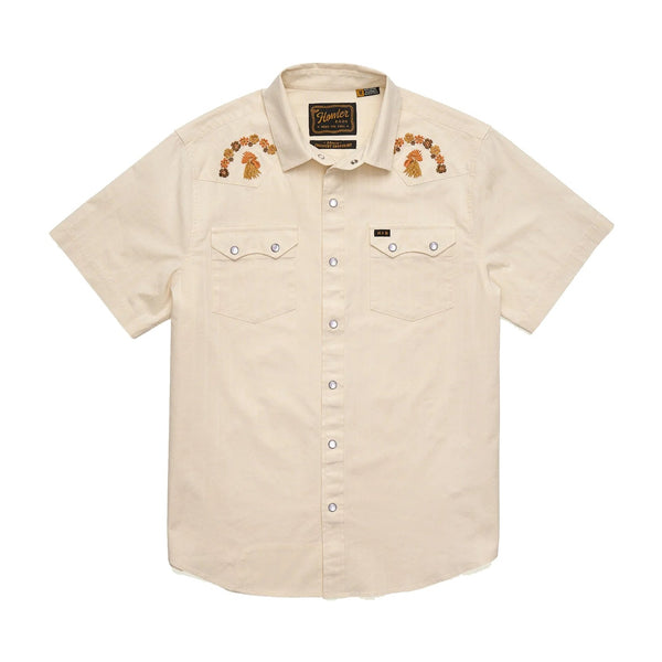 Crosscut Deluxe Snapshirt : Fowl Play - Rooster 
