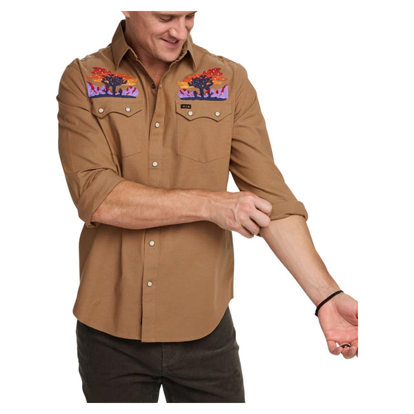 Crosscut Deluxe Snapshirt - Rooster 
