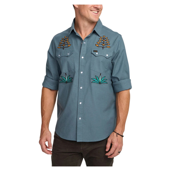 Crosscut Deluxe Snapshirt - Rooster 