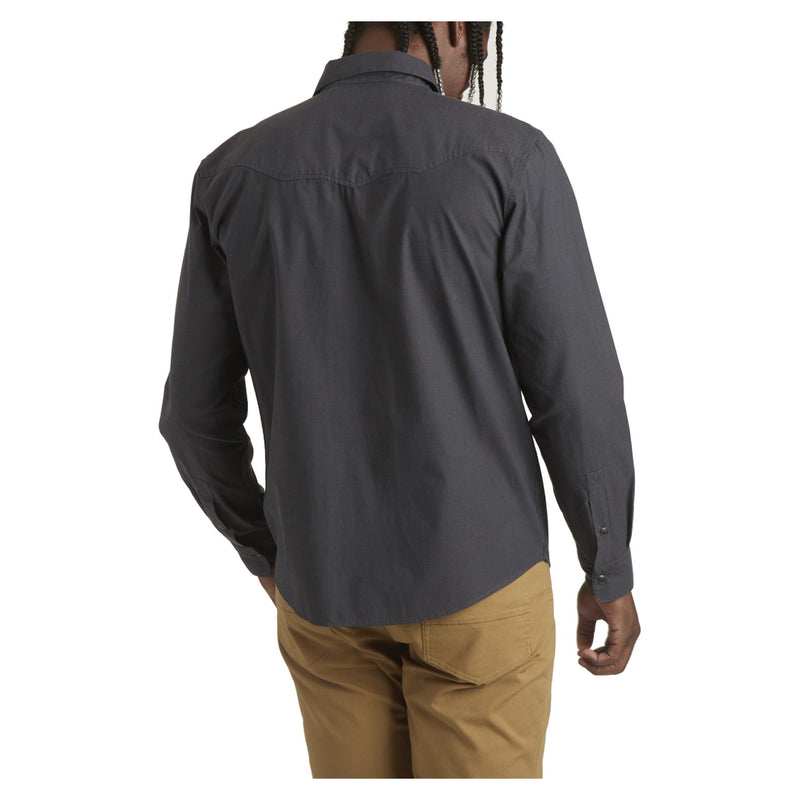 Crosscut Snapshirt – Midnight Chambray