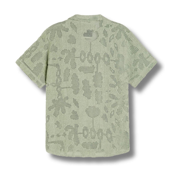 Cuba Crochet Shirt – Galbanum
