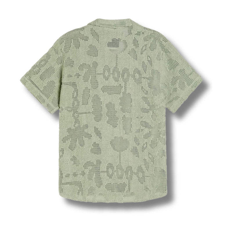 Cuba Crochet Shirt – Galbanum