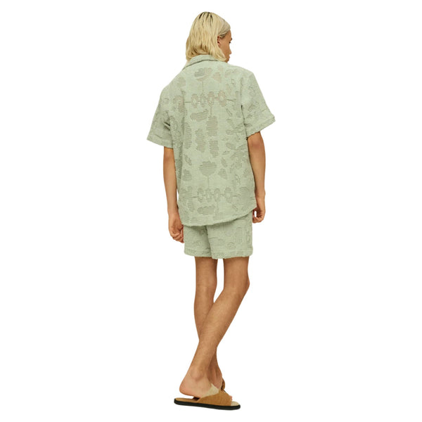 Cuba Crochet Shirt – Galbanum