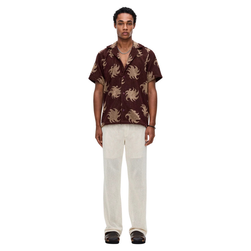 Cuba Terry Shirt – Mocha Ember