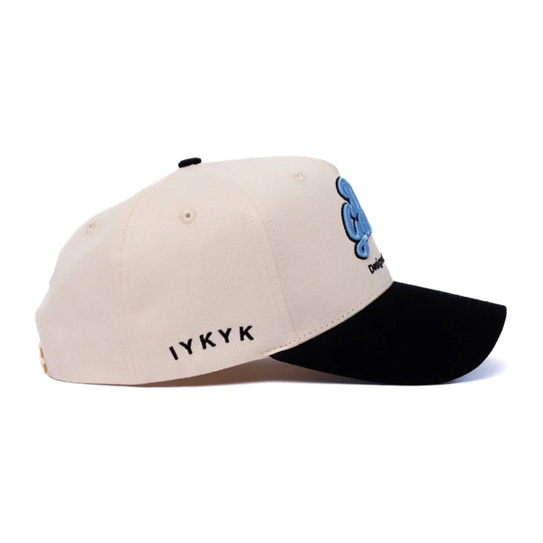 Dad Gang Logo Hat - Blue & Cream - Rooster 