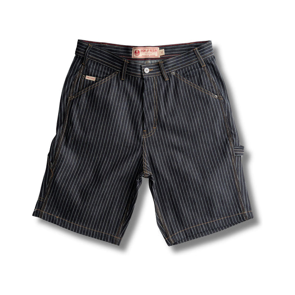 Dennis Striped Denim Short - Rooster 