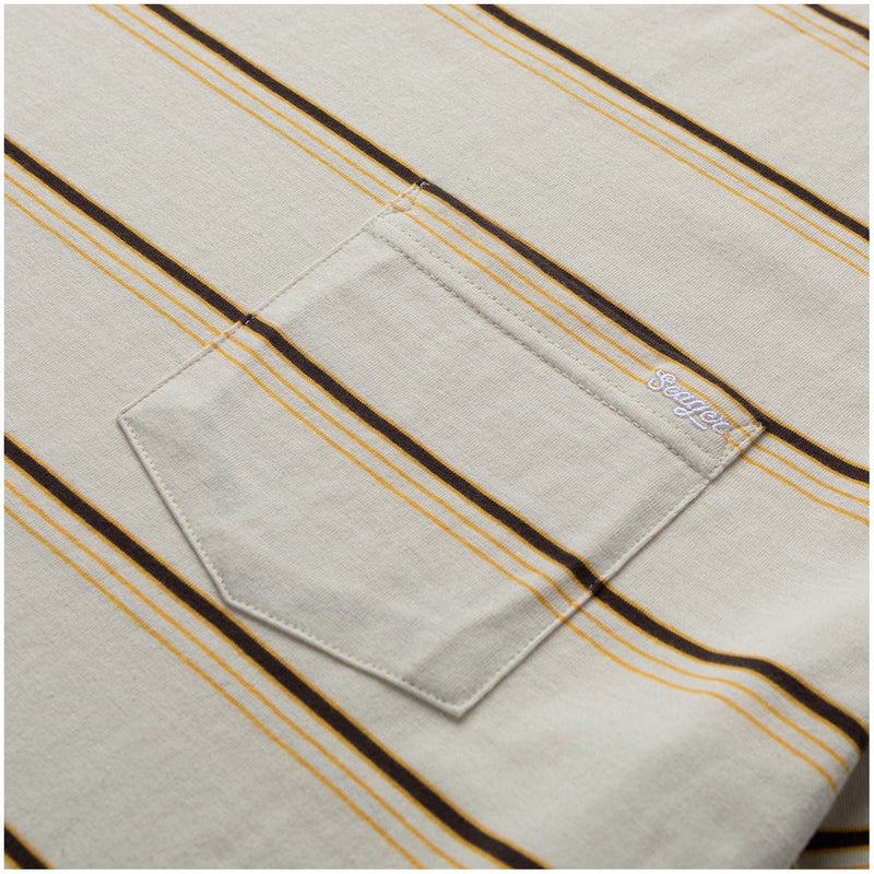 Canyon Stripe Crew – Brown/ Gold