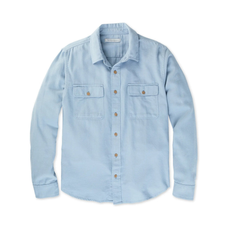 Dillon Pocket Flannel – Blue Dusk