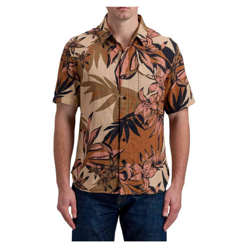 Double Gauze - Camp Shirt - Camo – Camo