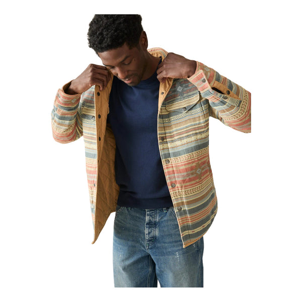 Doug Good Feather Reversible Bondi Jacket – Dried Palm Eldorado Springs
