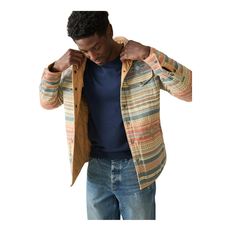 Doug Good Feather Reversible Bondi Jacket – Dried Palm Eldorado Springs