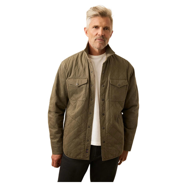 Doug Good Feather Reversible Bondi Jacket – Prairie Olive