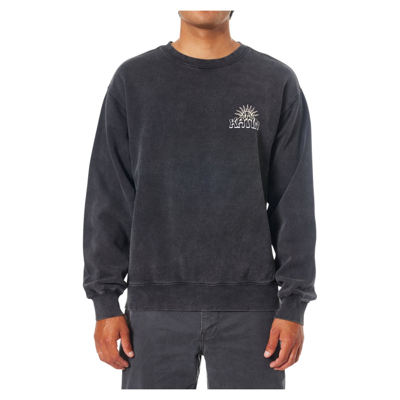 Dune Crewneck – Black Sand Wash