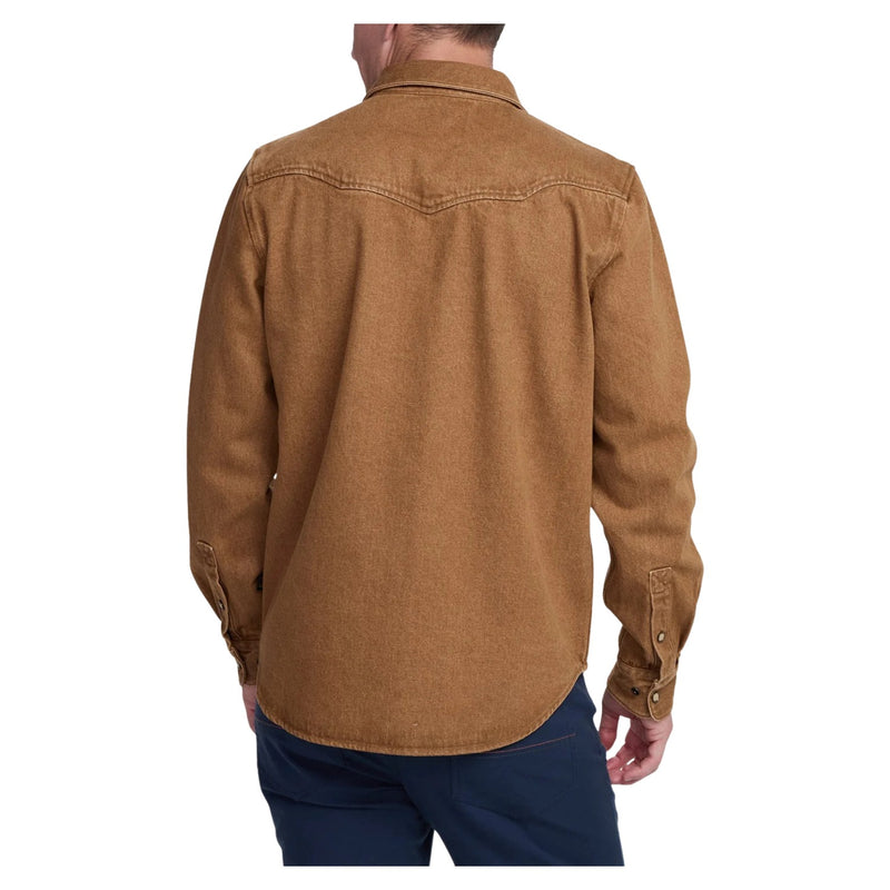 Dust Up Denim Snapshirt – Owens Oaker Wash