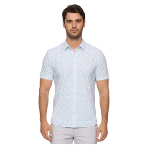 Edgewood SS Drink Print Journey Shirt - Rooster 