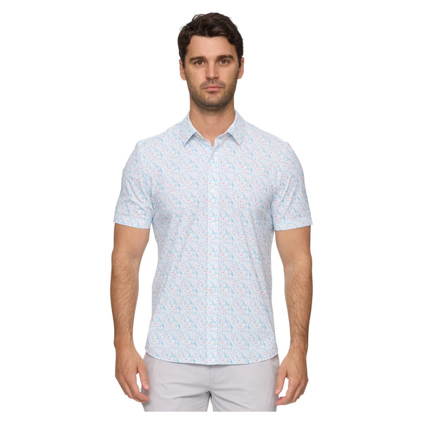 Edgewood SS Drink Print Journey Shirt - Rooster 
