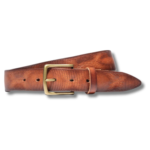 Embossed Circles Belt - Rooster 