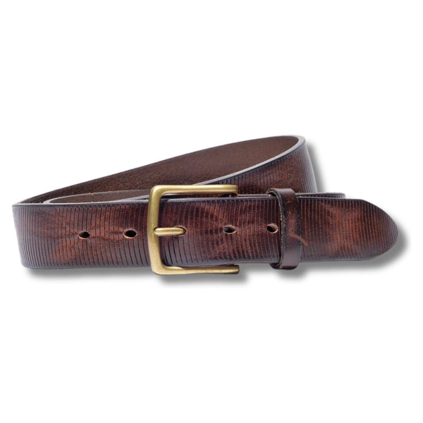 Embossed Circles Belt - Rooster 