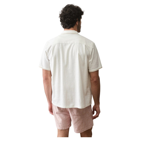 Embroidered Resort Shirt - Rooster 