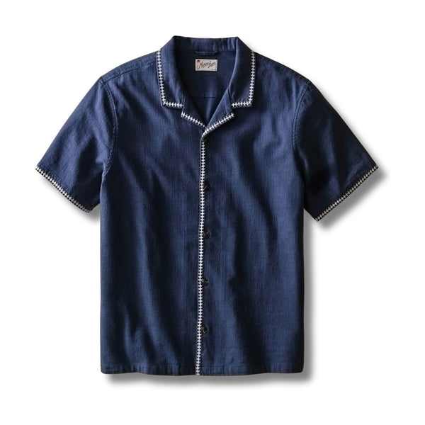 Embroidered Resort Shirt by Marine Layer