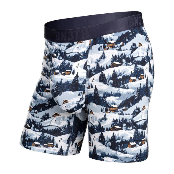 Essentials Boxer Brief Pt – Color: WINTER TOWN-BLUE