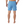 Back view of Fair Harbor Breaker Short in Wave Blue with back pocket and subtle branding