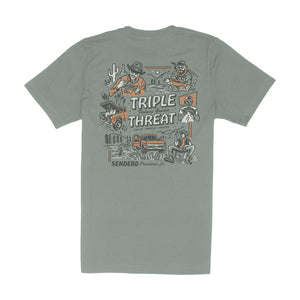 Triple Threat T-Shirt - Rooster 
