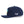 Side view of Waggle Feelin' Cocky Hat in Navy showing curved brim, mid-profile fit, and breathable perforated mesh panels