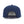 Back view of Waggle Feelin' Cocky Hat in Navy with adjustable snapback closure and ventilated mesh back for comfort