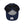Flat lay of Waggle Feelin' Cocky Hat in Navy highlighting embroidered rooster golf graphic, structured crown, and performance mesh fabric